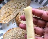 Gambar langkah 4 resipi Sourdough Bread Cheese.
