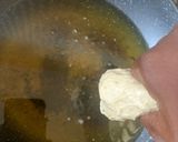 A picture of step 2 of Plantain puff puff.