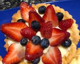 Foto del paso 7 de la receta: Tartas mini de arándanos y frutillas
