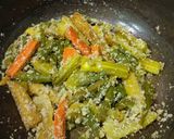 A picture of step 3 of Avial Kerala Style.