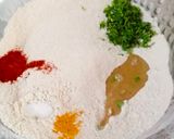 A picture of step 1 of Cabbage stuffed paratha.