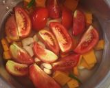 A picture of step 1 of Tomato Pumpkin Soup.