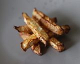 A picture of step 2 of Paprika Celeriac chips.