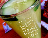 A picture of step 3 of Cucumber & ginger drink.