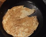 A picture of step 2 of Pancakes with sugar and lemon.
