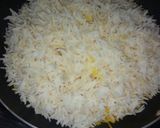 A picture of step 4 of Persian Rice with Potato Tahdig.