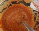 A picture of step 6 of My Homemade Italian Pizza right to the edge. 💖.