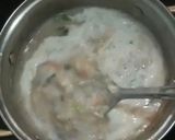 A picture of step 9 of Soup e jo (cream of barley soup).