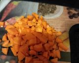 A picture of step 1 of Sweet Corn soup.