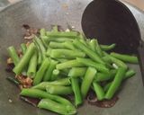 Foto langkah ke 3 dari resep Buncis Tumis Tempe.
