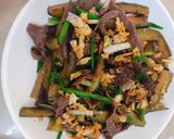 Hình bước làm 2 của món Cà tím xào