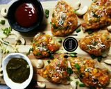 A picture of step 20 of Vegetable paneer rice samosa.
