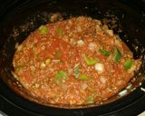 A picture of step 6 of Sgavster's Chili.