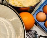 Narancsos kuglóf recept fázis 1 fotója