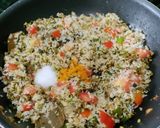 A picture of step 4 of Sprouted Moong Daal Rice.