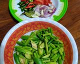 Foto langkah ke 1 dari resep Tumis Kacang Panjang & Terong Tunjuk (Kuliner Aceh).