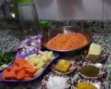 A picture of step 1 of Lentil Soup.