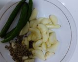 A picture of step 1 of Dahi phulkiyan.