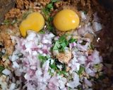 A picture of step 4 of Resha Shami Kabab.