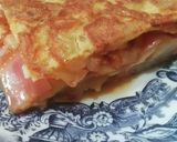 Foto del paso 4 de la receta: Tortilla de patatas con jamón York y queso