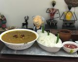 A picture of step 8 of Hyderabadi Mutton Dalcha.
