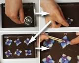 Ajisai (hydrangea) Mizu Yōkan ; Wagashi recipe step 9 photo