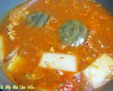 Hình bước làm 4 của món Canh Cua"Lẩu Cua" 꽃게탕