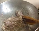 A picture of step 5 of Dahi wala Kukkad Chicken in yoghurt curry base.