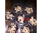 Foto langkah ke 4 dari resep Banana Brownies Oreo.