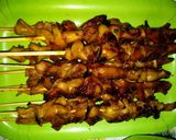 Foto langkah ke 7 dari resep Sate Jamur Tiram Sambal Kecap.