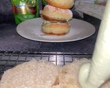 Foto langkah ke 7 dari resep Donat Matcha Discard Sourdough.