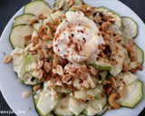 Foto del paso 5 de la receta: Ensalada de calabacín y manzana con burrata