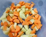A picture of step 6 of Malabar Mixed Vegetable Kurma.