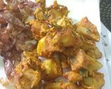 A picture of step 6 of Tumeric Bajia.