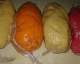A picture of step 4 of Pinwheel cookies.