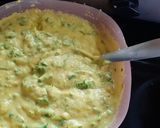 A picture of step 2 of Moong Dal Methi Stuffed Chilla.