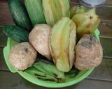 Foto langkah ke 1 dari resep Rujak petis.