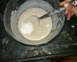A picture of step 2 of Falahari maalpuye.