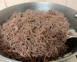 A picture of step 4 of Ragi Sevai.