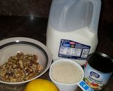 Foto del paso 1 de la receta: Arroz con leche delicioso, con nueces