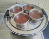 A picture of step 5 of Choco idli cake.