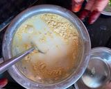 A picture of step 1 of Rajasthani Besan kadhi.