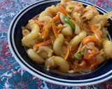 A picture of step 3 of Veggies pasta.
