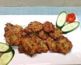 A picture of step 7 of Kache Aloo ke Kebab.
