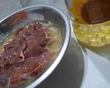 Foto del paso 2 de la receta: Hígado con cebolla y rúcula