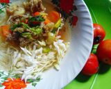 Foto langkah ke 4 dari resep Soto Daging sapi No Santan.