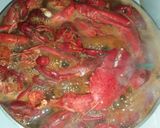 A picture of step 3 of Lobster claws and crawfish broil(yes I'm at it again 😁).