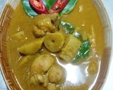 รูปขั้นตอนการทำที่ 7 ของ แกงกะทิไก่ใส่หน่อไม้ต้ม