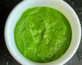 A picture of step 2 of Dhaba Style Spinach Mushroom 🍄‍🟫.