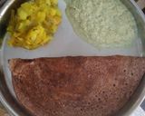 A picture of step 5 of Ragi Dosa.